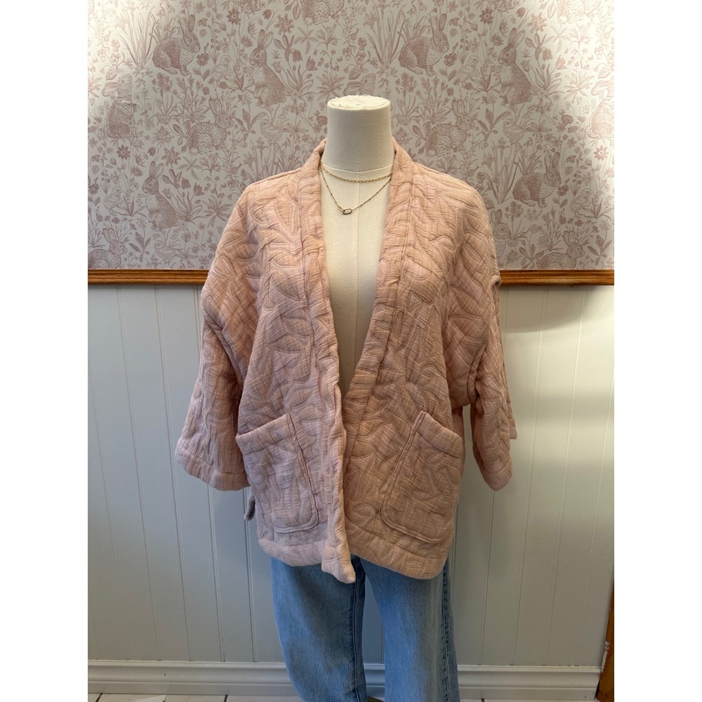 Universal Thread Pink Quilted Jacket – OSFM - Picture 2 of 9